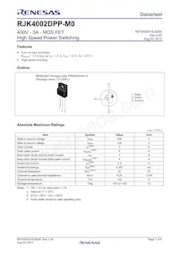 RJK4002DPP-M0#T2 Datasheet Copertura