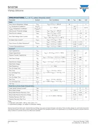 SI1073X-T1-E3 Datasheet Pagina 2