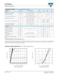 SI1406DH-T1-E3 Datasheet Page 2