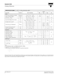 SI2321DS-T1-GE3 Datasheet Pagina 2