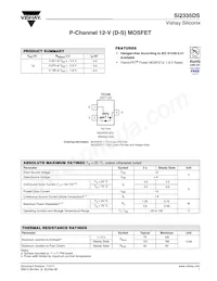 SI2335DS-T1-E3 Datasheet Copertura