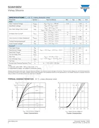 SI3441BDV-T1-GE3 Datasheet Pagina 2