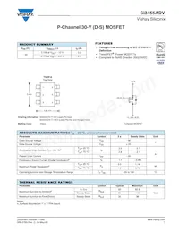 SI3455ADV-T1-GE3 Datenblatt Cover