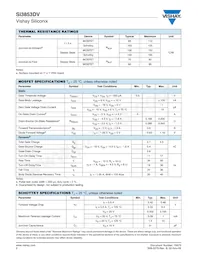 SI3853DV-T1-GE3 Datasheet Pagina 2