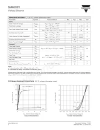 SI4401DY-T1-E3 Datasheet Pagina 2