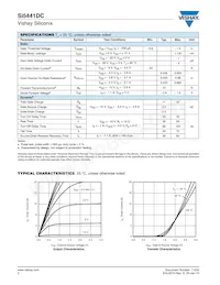 SI5441DC-T1-GE3 Datasheet Pagina 2