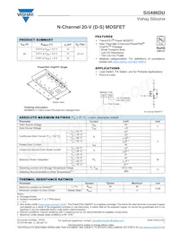 SI5486DU-T1-GE3 Datenblatt Cover