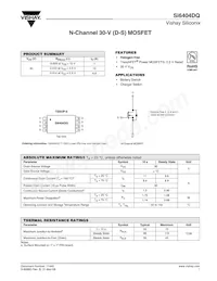 SI6404DQ-T1-GE3數據表 封面