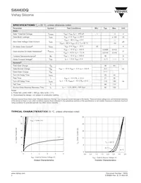 SI6443DQ-T1-E3 Datasheet Pagina 2