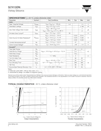 SI7413DN-T1-GE3 Datasheet Pagina 2