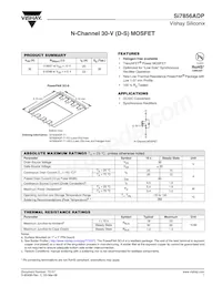 SI7856ADP-T1-GE3 Datenblatt Cover