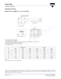 SI8451DB-T2-E1 Datasheet Pagina 8