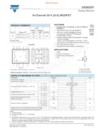 SIE862DF-T1-GE3數據表 封面