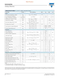 SIS330DN-T1-GE3 Datasheet Pagina 2