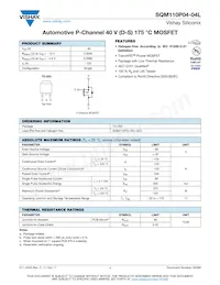 SQM110P04-04L-GE3數據表 封面