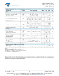 SQM110P04-04L-GE3 Datenblatt Seite 2