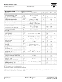SUD50N025-06P-E3 Datasheet Pagina 2
