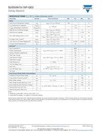 SUD50N10-18P-GE3 Datasheet Pagina 2