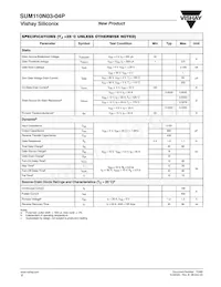 SUM110N03-04P-E3 Datenblatt Seite 2