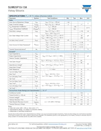 SUM25P10-138-E3 Datasheet Page 2