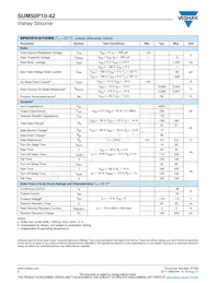SUM50P10-42-E3 Datasheet Page 2