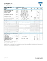 SUP60N06-12P-GE3 Datasheet Page 2