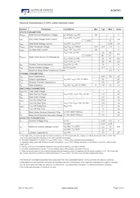 AO4701 Datenblatt Seite 2