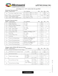 APTM120SK15G Datenblatt Seite 2