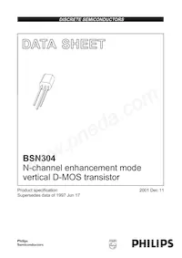 BSN304 Datasheet Copertura