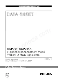 BSP304A Datasheet Copertura