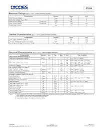 BSS84-7 Datasheet Page 2