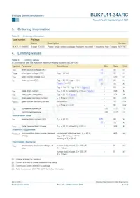 BUK7L11-34ARC Datenblatt Seite 2