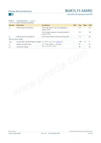 BUK7L11-34ARC數據表 頁面 6