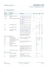 BUK9523-75A Datenblatt Seite 6