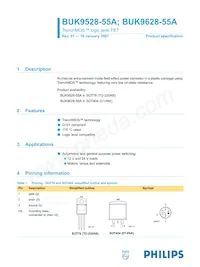 BUK9528-55A數據表 封面