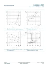 BUK9623-75A Datasheet Pagina 7