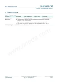 BUK9623-75A Datasheet Pagina 10