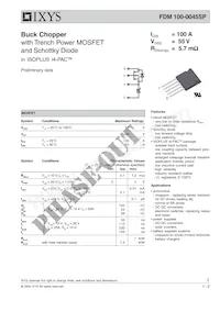 FDM100-0045SP Datenblatt Cover