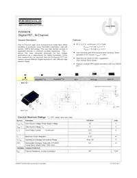 FDV301N-NB9V005 Datasheet Copertura