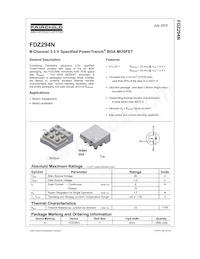 FDZ294N數據表 封面
