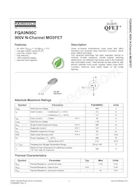 FQA9N90C Datasheet Cover
