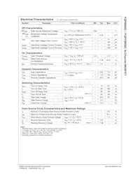 FQP9N25CTSTU數據表 頁面 2