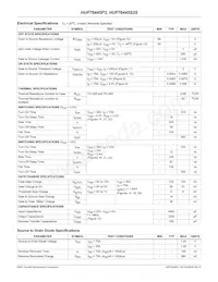 HUF76445S3ST Datasheet Page 2