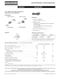 HUFA75823D3ST Datasheet Copertura