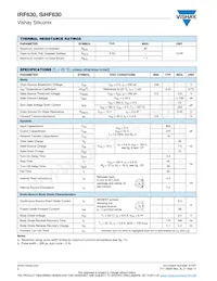 IRF630L Datenblatt Seite 2