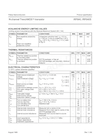 IRF640 Datenblatt Seite 2