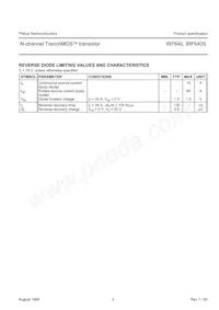 IRF640 Datenblatt Seite 3