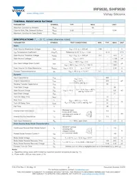 IRF9530數據表 頁面 2