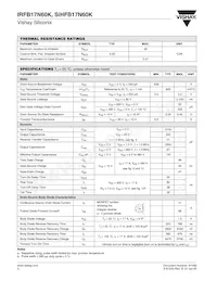 IRFB17N60KPBF Datasheet Pagina 2