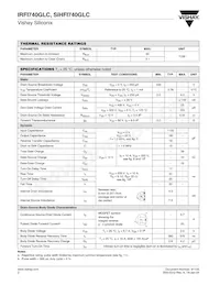 IRFI740GLC數據表 頁面 2